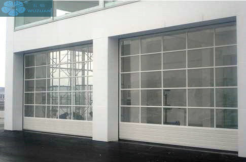 Residential Overhead Sectional Glass Garage Door