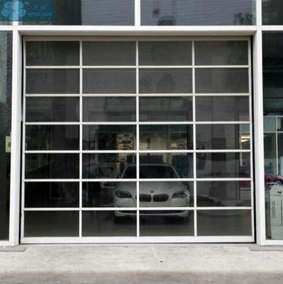 Full View 240V DC 25cm/S Glass Panel Garage Doors