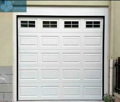 Vertical Single Track Sectional Overhead Garage Door