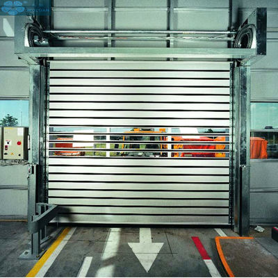 Thermal Insulated 2.5m/S 1.2mm High Speed Spiral Door