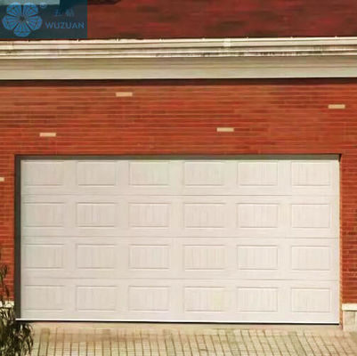 Roll Up Aluminum Alloy Sectional Overhead Garage Door For Villa