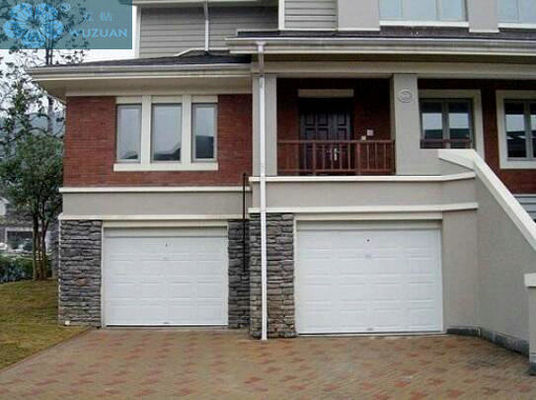 Remote Control Sectional Overhead Garage Door Galvanized Steel