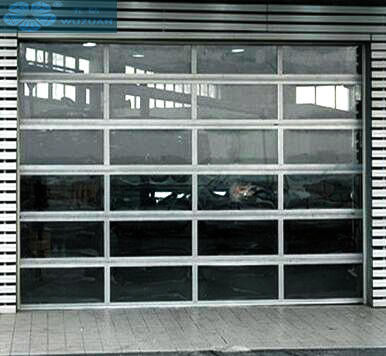 Residential Overhead Sectional Glass Garage Door