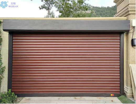 Environmental Protect Aluminium Roller Shutter For Factory Electric Aluminum Front Door