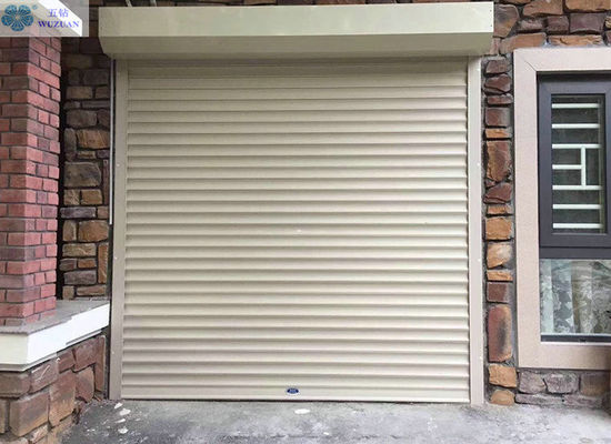 Residential Hollow PU Infilled Aluminium Roller Garage Door