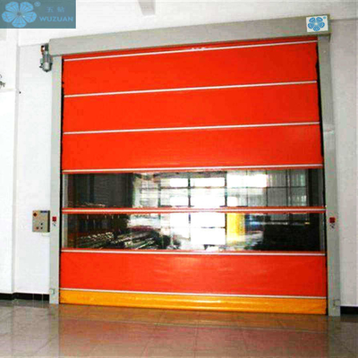 Industrial Flexible PVC Roller Shutter Doors 110V / 220V / 380V