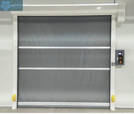                  Warehouse Safety PVC Automatic Fast PVC Rolling Shutter Door             