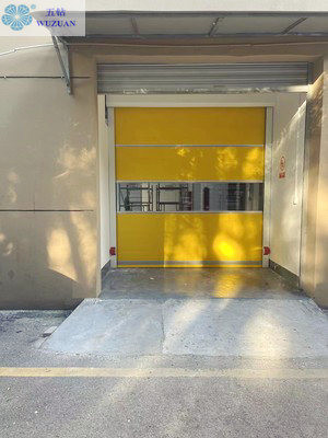                  Automatic Fast Industrial PVC High Speed Rolling Shutter Door             